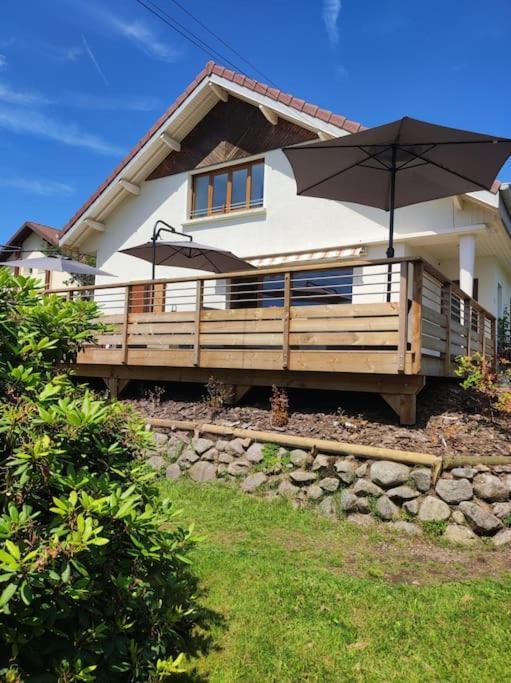 Gite Papillon 6 A14 Personnes - Jacuzzi Gérardmer Dış mekan fotoğraf